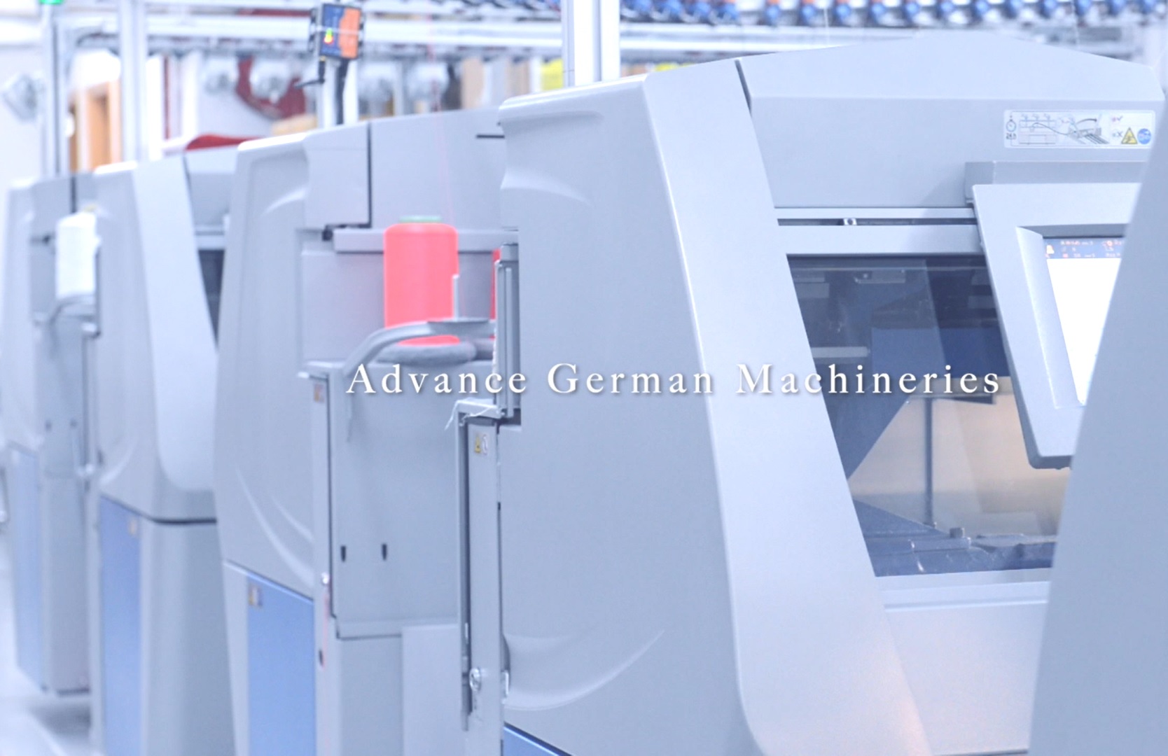KNITnWEAR is equipped with machinery that meets the highest standards and triggers innovation.