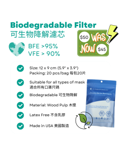 Biodegradable Filter 可生物降解 (20 pcs/片)