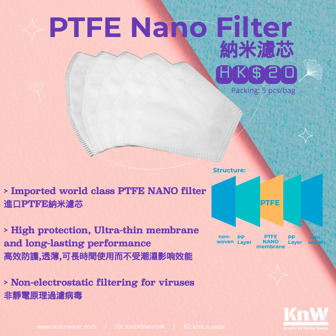 PTFE filter (5 pieces)